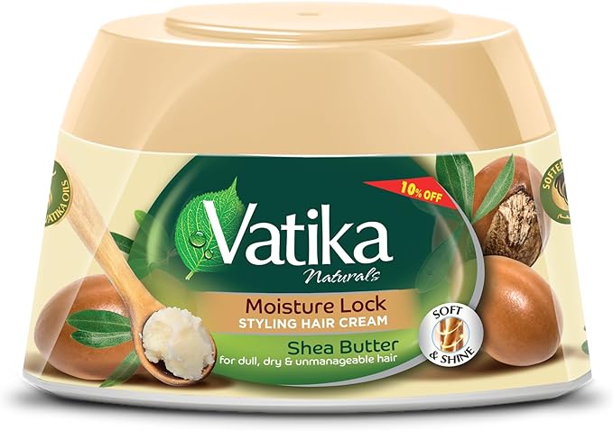 Vatika - Shea Butter Natural Moisturizing Hair Cream (65g)
